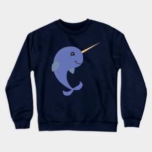 Narwhal Smile Crewneck Sweatshirt